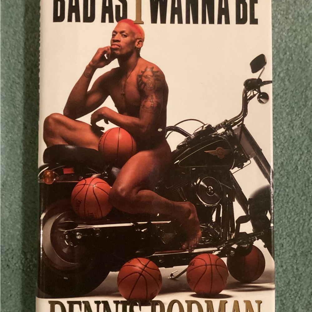 Dennis Rodman hardcover biography